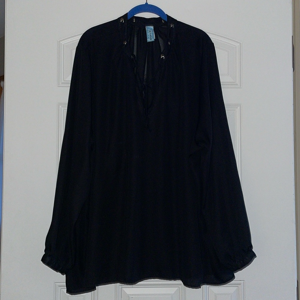 Sheer dress shirt